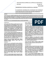 Centella asiatica review functional properties