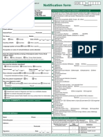 Metro Communicable Disease Statutory Notification Form