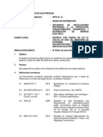 Pliego Tecnico Normativo-RPTD13 Redes de Distribucion