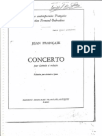 Jean Françaix - Concerto Pour Clarinette Et Orchestre