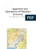 MAPS Management and Operations of Pakistani Economy