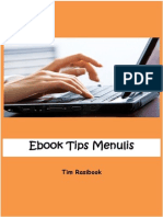 eBook Tips Menulis