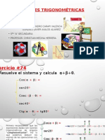 Razones Trigonométricas