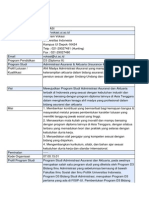 Dialog - D3 Administrasi Asuransi & Aktuaria PDF