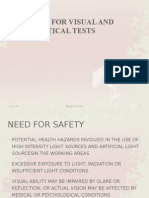 Safety in Visual Testing