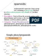 Phenylpropanoids:: Phenyl Ring Three-Carbon Propane Side Chain