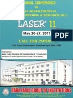 Information Brochure LASER11