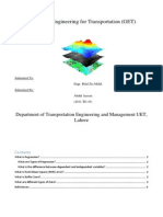 Geometics For Transportation Engineering