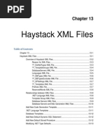 Haystack XML Files: Table of Contents