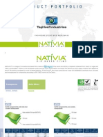 Product Portfolio NATIVIA - 2013