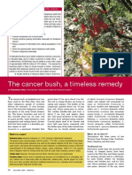 The Cancer Bush, A Timeless: Remedy