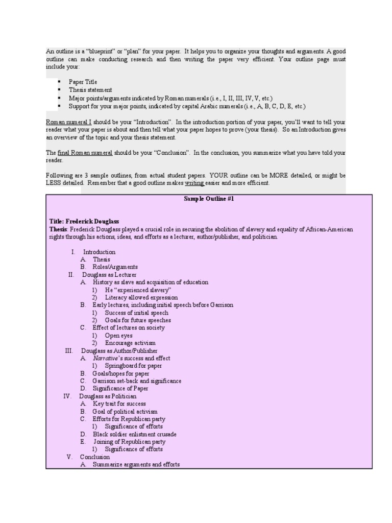 How to Create an Effective Outline | PDF | Writing | Written Communication