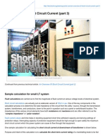 EE Portal - Short Circuit Current Calculation