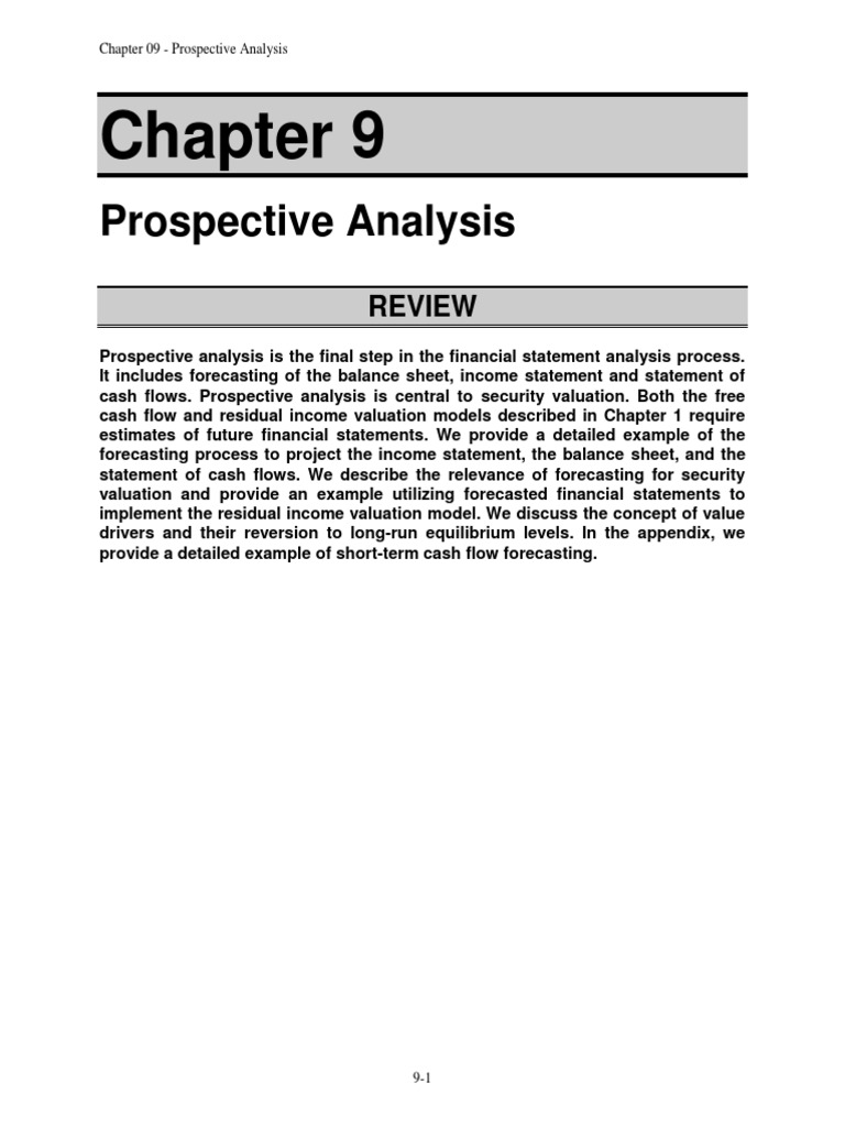 Financial Statement Analysis Subramanyam 10e Solution Manual