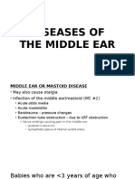 Diseases of the Middle Ear