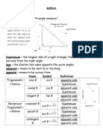 Angles Are Labeled With Capital Letters (A, B, C) While The Sides Opposite Them Are Labeled With The Corresponding Lower Case Letters (A, B, C) - A