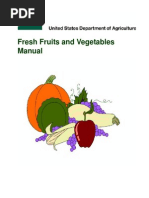 USDA Fresh Fruits and Vegetables