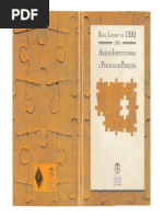 Análise Institucional e Práticas de Pesquisa