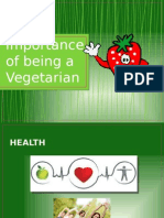 Importance of Being a Vegetarian