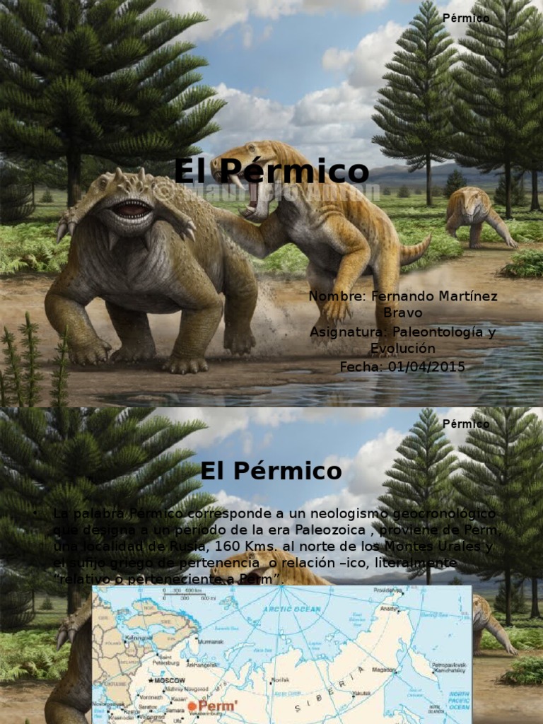 El Período Pérmico en la Era Paleozoica | PDF | Era de Hielo | Ambiente ...