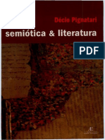 PIGNATARI Decio Semiotica e Literatura