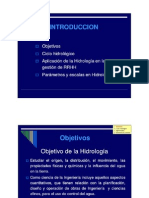 Definiciones Hidrologia - Parametros Cuenca