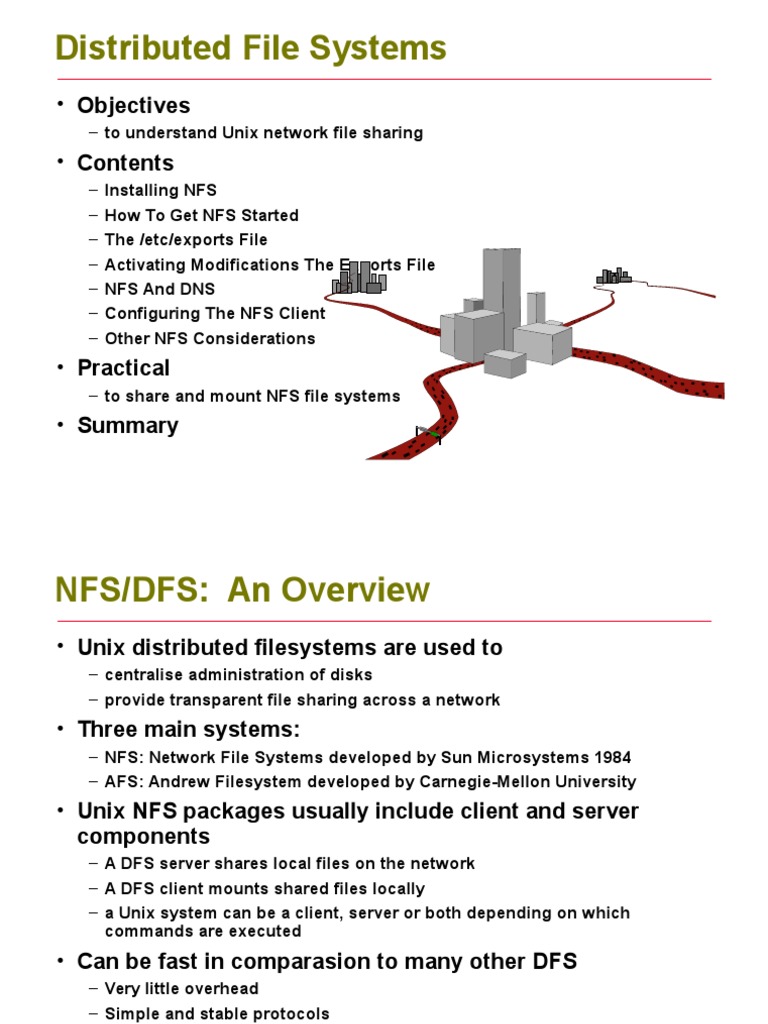Distributed File Systems: - Objectives - Contents | PDF | Network ...