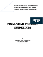 E - Fyp Guidelines