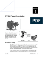 HT-400 Pump Description: Section