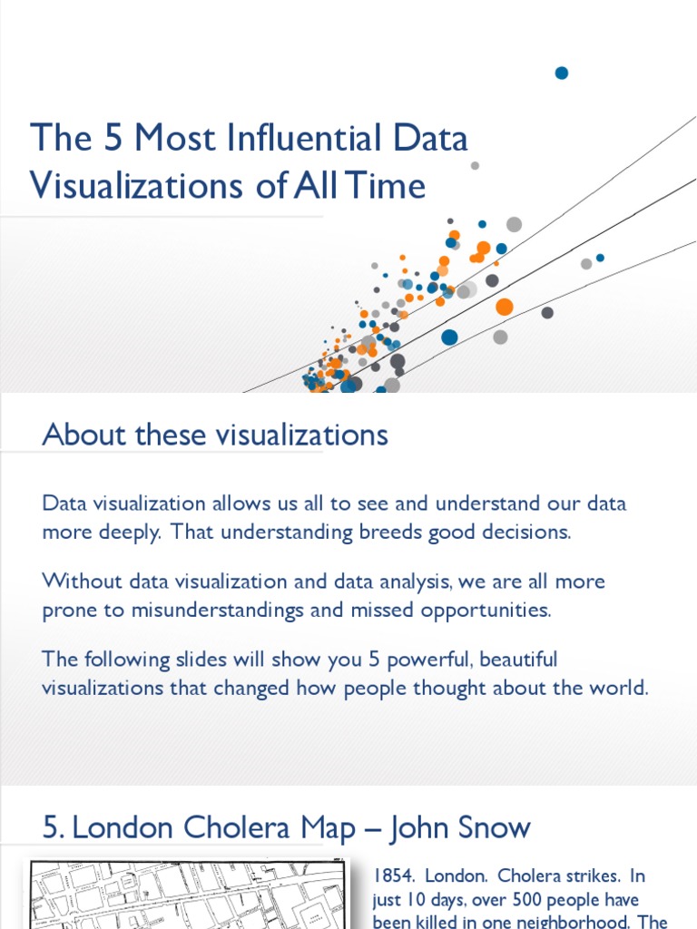 Influential Data Visualizations | PDF | Politics