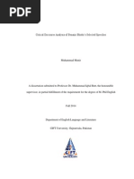 Download Critical Discourse Analysis of Benazir Bhuttos Selected Speeches by Muhammad Munir SN269289876 doc pdf