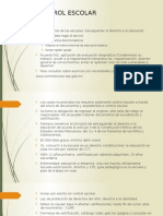 Metedología de Control Escolar 