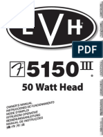 Evh 5150-III 50w Head Rev-C