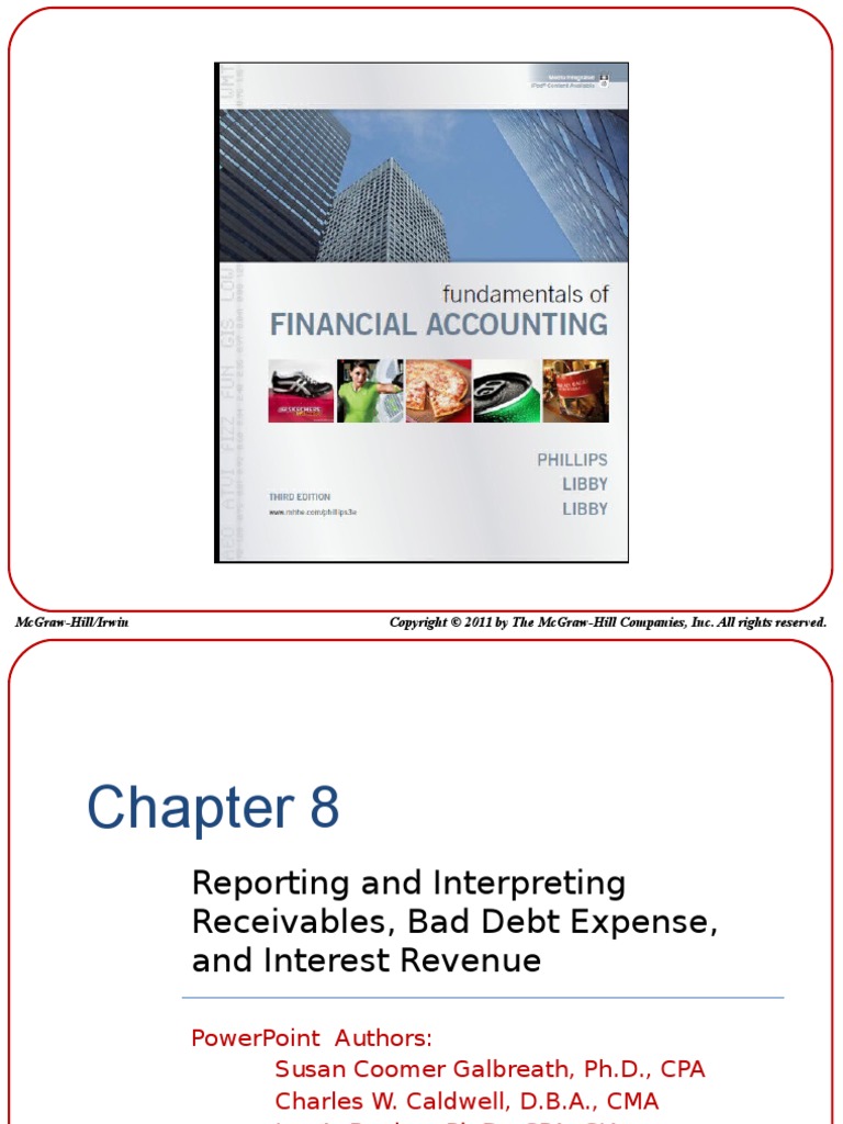 Financial Accounting | PDF | Bad Debt | Debits And Credits