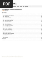 Download TenBreadboardProjectsforBeginnersbyMariusDanilaSN269296443 doc pdf