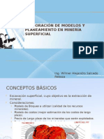 Elaboración de Modelos y Planeamiento en Minería Superficial