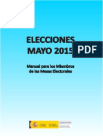 Manual MiemFilename: Manual Miembros Mesas Electorales 2015bros Mesas Electorales 2015