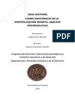 Alteraciones Emocionales Hospitalizacion Infantil PDF