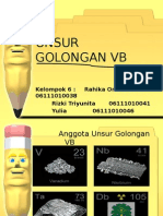 Kelp.6 - UNSUR Golongan VB