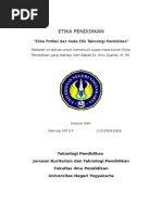 Download Etika Profesi dan Kode Etik Teknologi Pendidikan by Fahrizqi Afif SN269303835 doc pdf