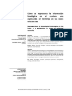 Representacion Fonologica en El Cerebro PDF