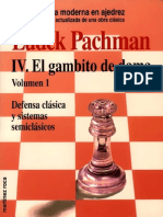 90.- Gambito de Dama Vol 1- Pachman