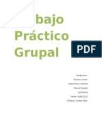 Trabajo Práctico Grupal