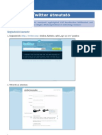 Twitter Útmutató