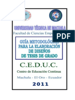 Guía Metodológica Actualizada Fce 2011-1