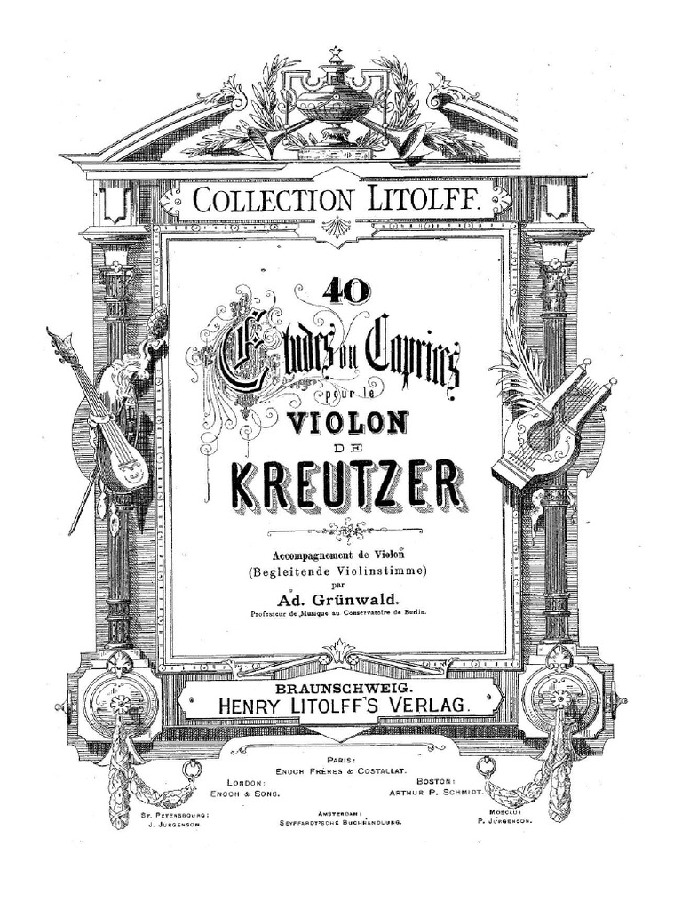 Kreutzer 2nd Violin Part