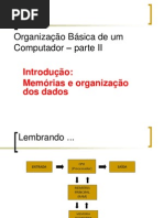 Organização Basica Memorias Representaçao Dados ParteII