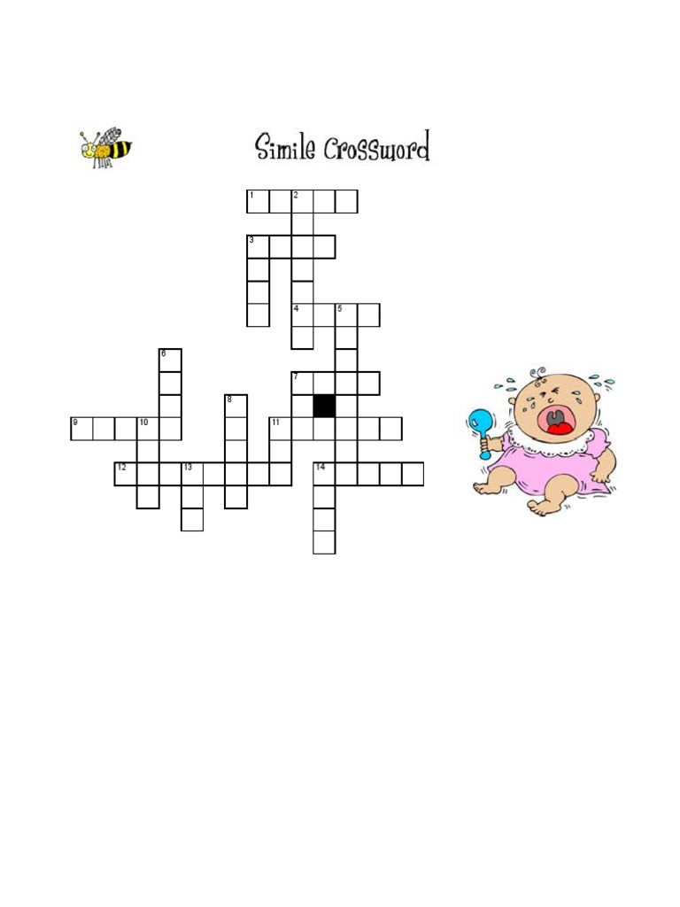 Simile Crossword | PDF