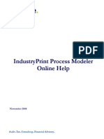 IndustryPrint Process Modeler User Guide