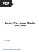 IndustryPrint Process Modeler User Guide